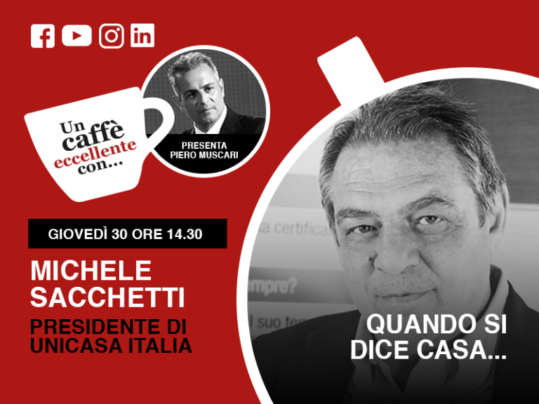 Un caffè eccellente con… Michele Sacchetti