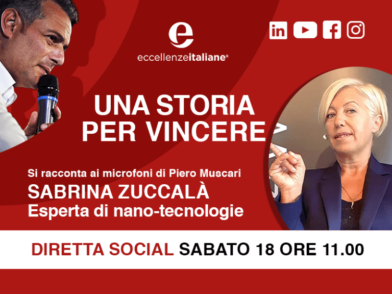 Sabrina Zuccalà: una storia per vincere. Live il 18 Aprile