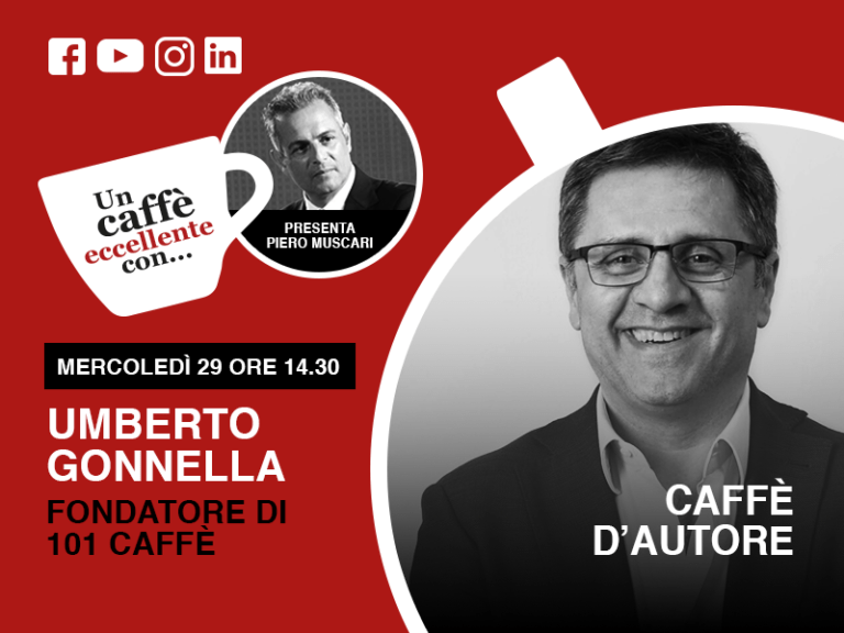 Un caffè eccellente con… Umberto Gonnella. Caffè d’autore in 101 caffè