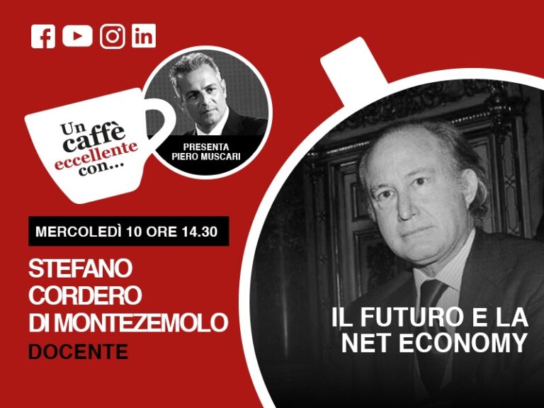 Stefano Cordero Di Montezemolo: un caffè eccellente