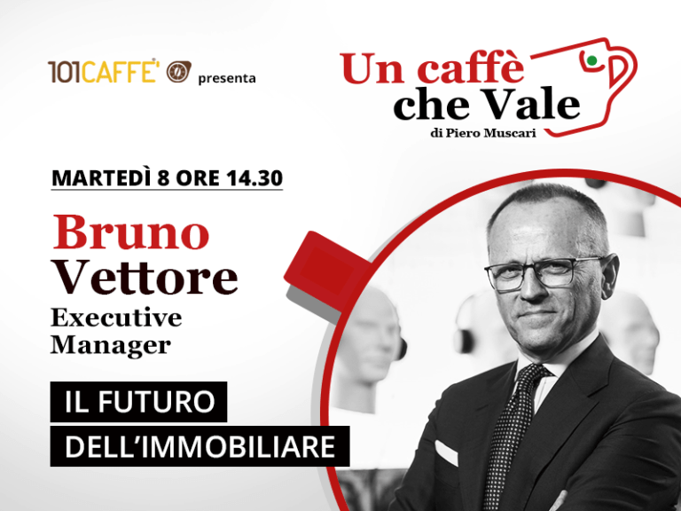 Un caffè che vale con Bruno Vettore- diretta martedì 8 Settembre