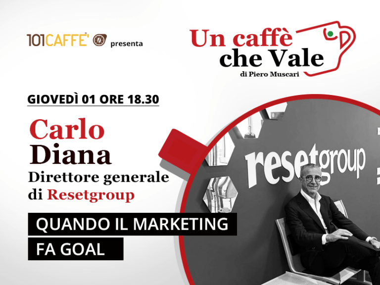 Un caffè che vale con Carlo Diana. Live dell’1 Ottobre 2020.