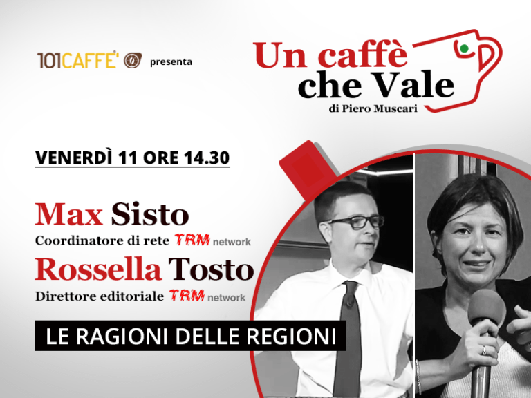Un caffè che vale con Max Sisto e Rossella Tosto - live dell' 11 Settembre