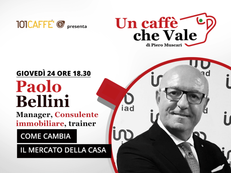 Un caffè che vale con Poalo Bellini- live del 24 Settembre