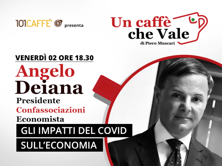 Un caffè che vale con Angelo Deiana. Live del 2 Ottobre 2020