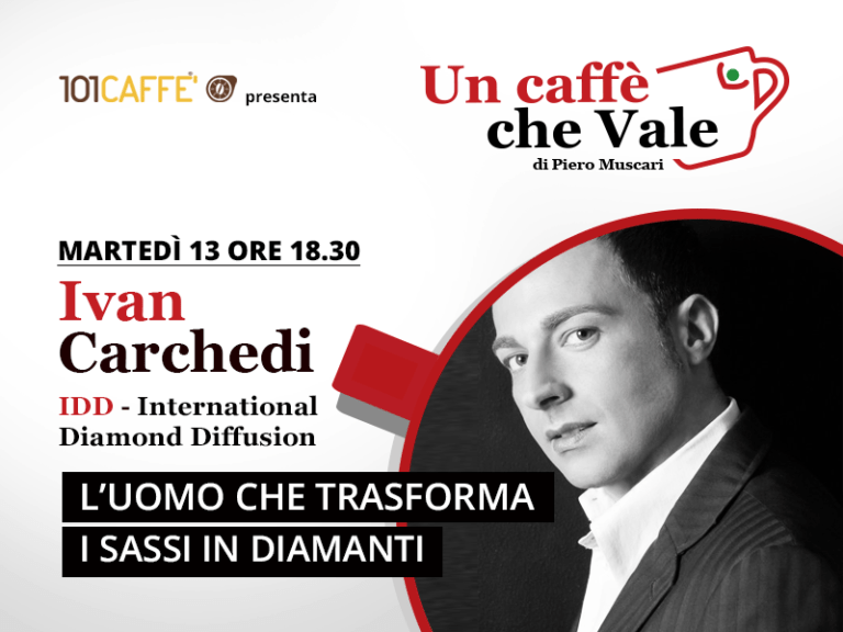 Un caffè che vale con Ivan Carchedi. Live del 13 Ottobre 2020.