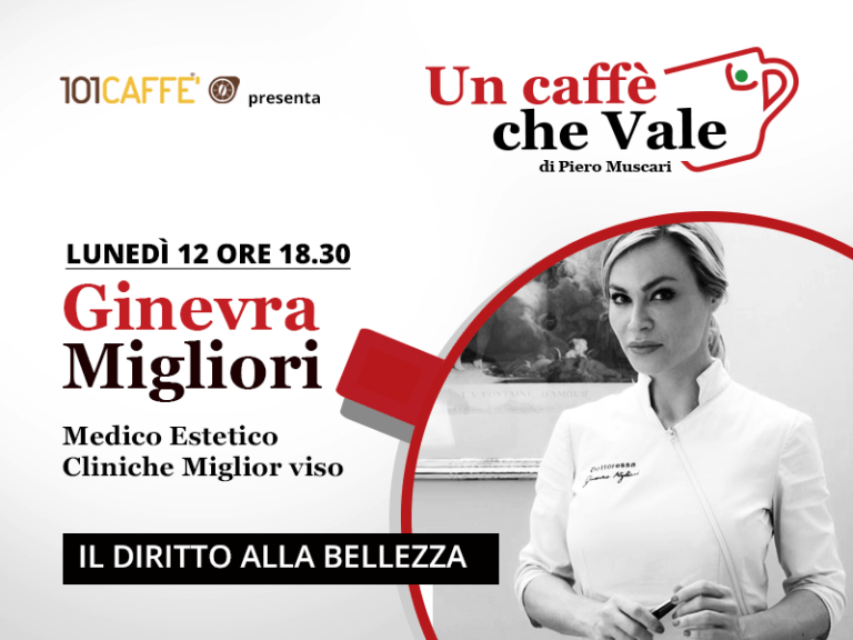 Un caffè che vale con Ginevra Migliori. Live del 12 Ottobre 2020.
