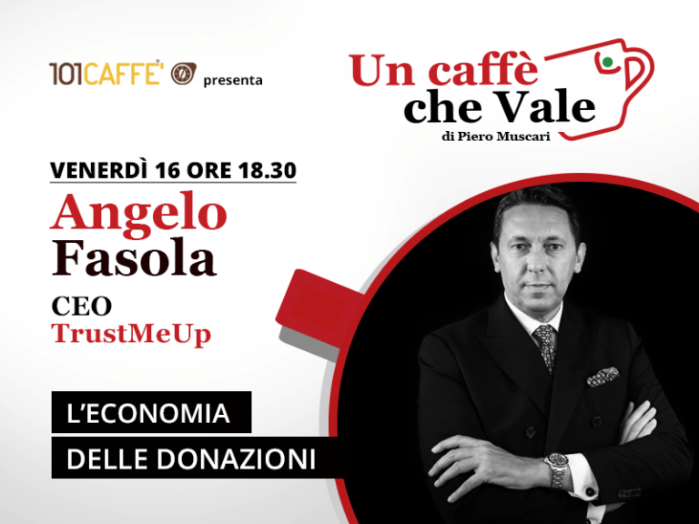 Un caffè che vale con Angelo Fasola- live del 16 Ottobre