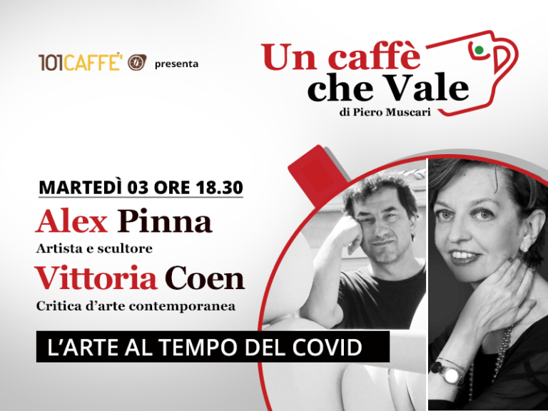 Alex Pinna e Vittoria Coen sono gli ospiti della puntata #uncaffechevale di martedì 03 novembre