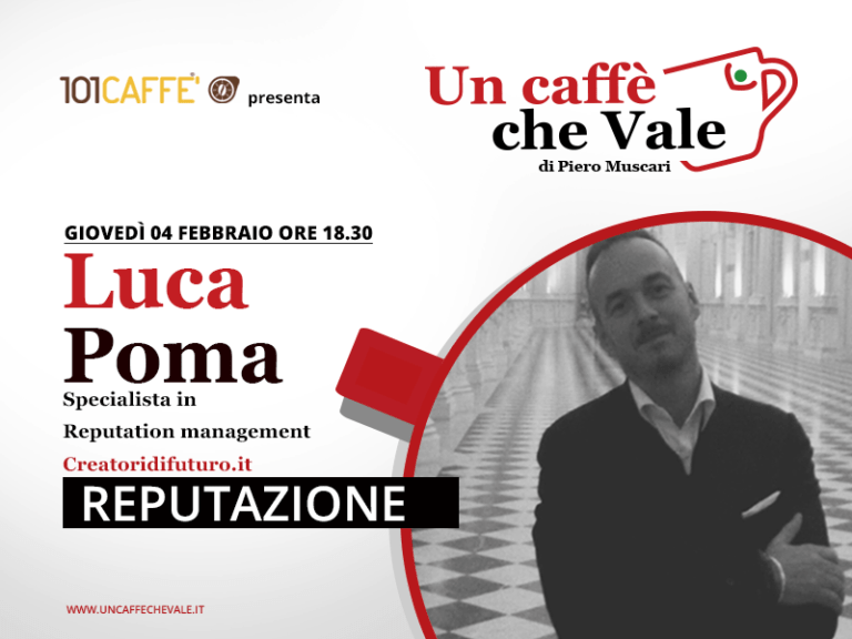 Un caffè che vale con Luca Poma - Live del 4 Febbraio