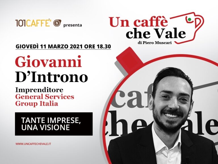 Un Caffè che Vale con Giovanni D'Introno