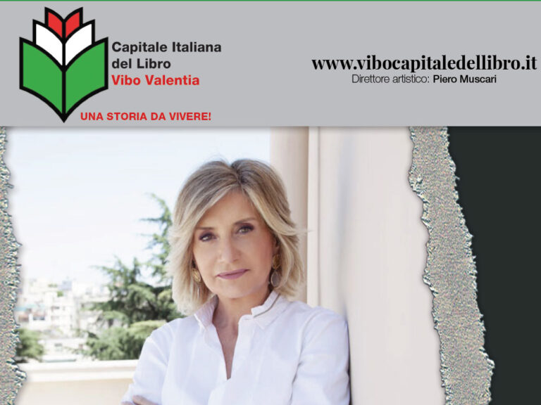 A Vibo capitale del Libro la giornalista Tiziana Ferrario presenta il suo ultimo romanzo