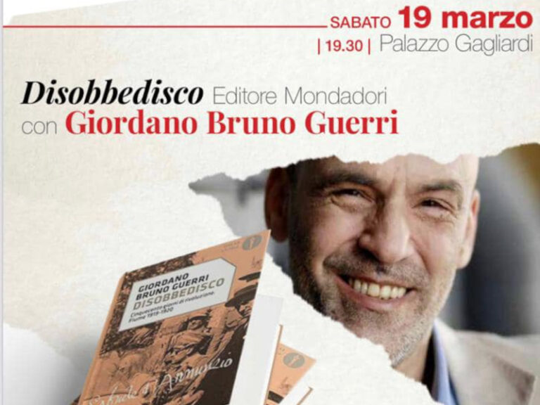 Giordano Bruno Guerri a Capitale italiana del libro