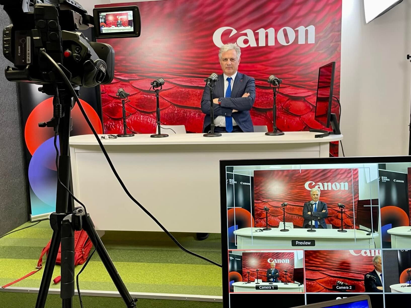 Una web tv fatta su misura per Canon Italia