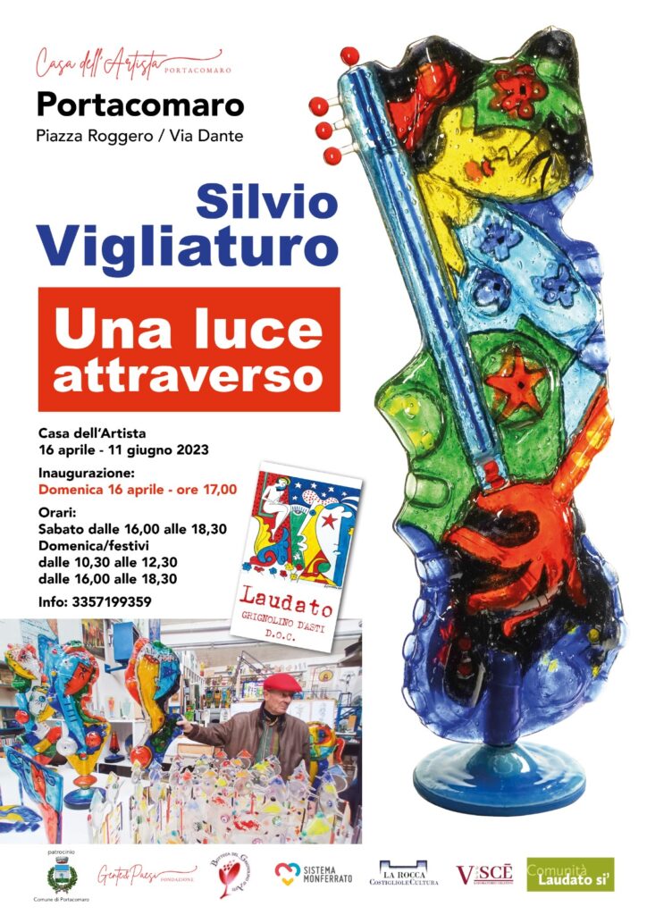 Silvio Vigliaturo - Locandina Mostra