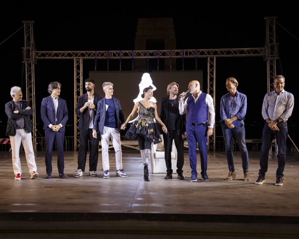 Giusy Versace 20 anni di nuova vita - foto con Piero Muscari