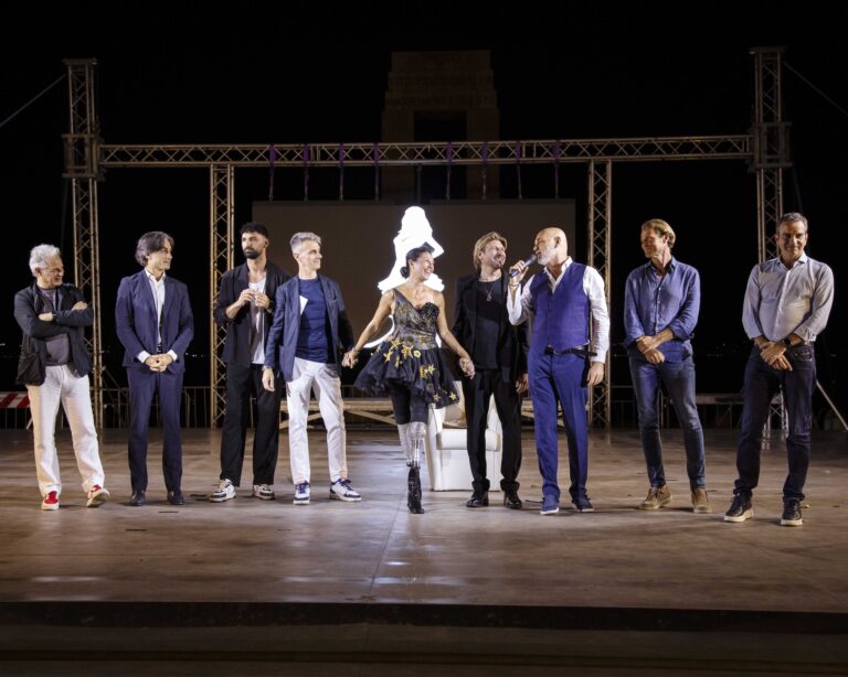 Giusy Versace 20 anni di nuova vita - foto con Piero Muscari