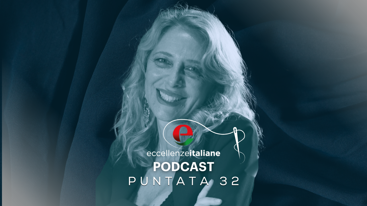 Emanuela Rossi cover podcast Eccellenze Italiane