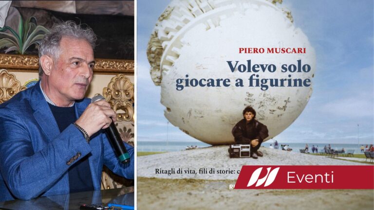 A Palazzo Gagliardi Piero Muscari ha presentato “Volevo solo giocare a figurine”
