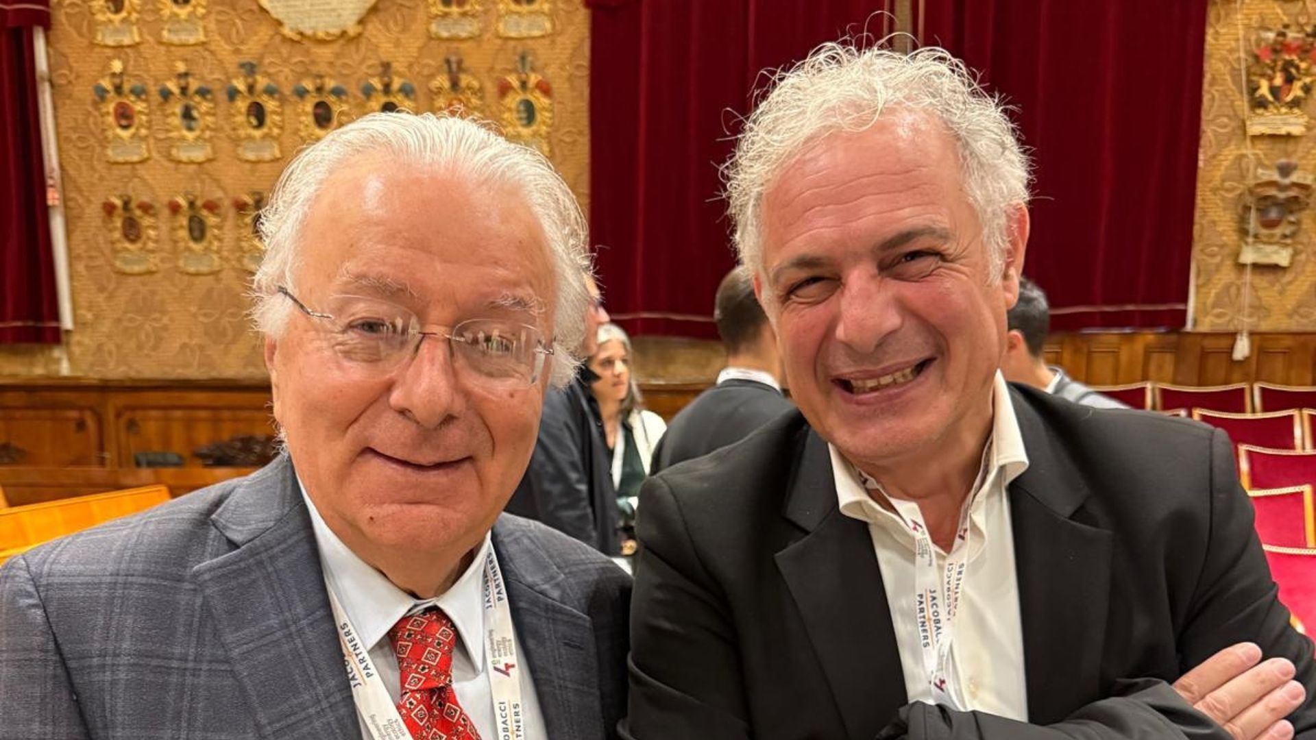 Federico Faggin e Piero Muscari